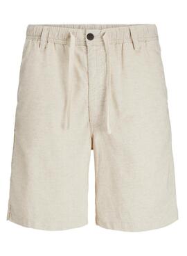 Bermudas Jack and Jones Jaiden beige für Männer.