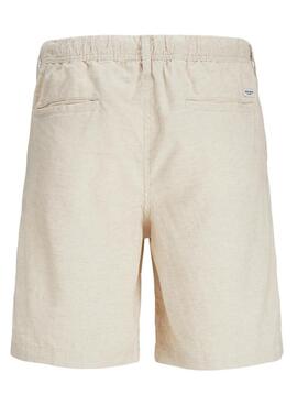 Bermudas Jack and Jones Jaiden beige für Männer.
