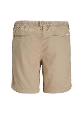 Bermudas Jack und Jones Jaiden beige für Männer