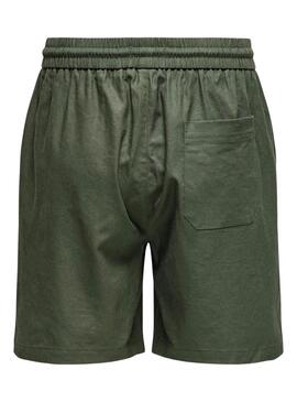 Bermudas Only und Sons Stel grün für Herren