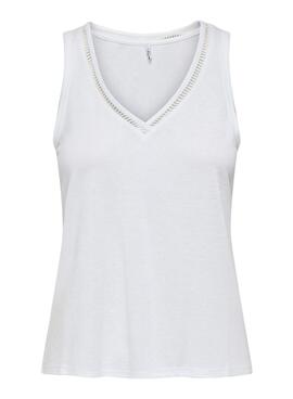 Top Only Penny weiß für Damen