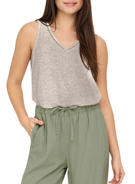 Top Only Penny grau für Damen