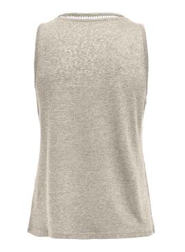 Top Only Penny grau für Damen