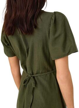 Grünes Only Vita Kleid für Damen