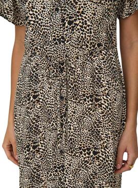 Kleid Only Evida Tiermuster für Damen