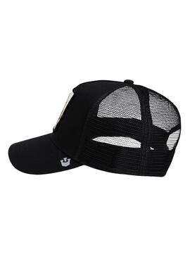 Mütze Goorin Bros The Amigo schwarz für Damen und Herren.
