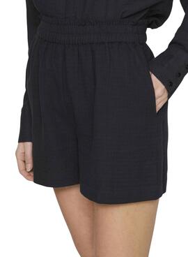 Kurze Hose Vila Vilania Schwarz für Damen