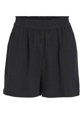Kurze Hose Vila Vilania Schwarz für Damen