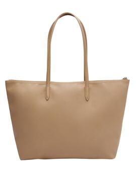 Handtasche Lacoste Tote Beige für Damen