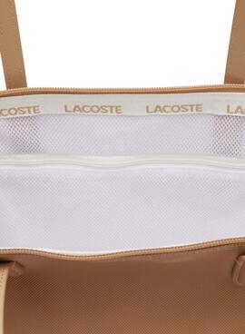 Handtasche Lacoste Tote Beige für Damen