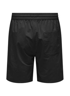 Bermudas Only und Söhne Stel Move Schwarz für Herren