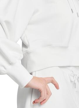 Sweatshirt Puma Wardrobe in Weiß für Frauen