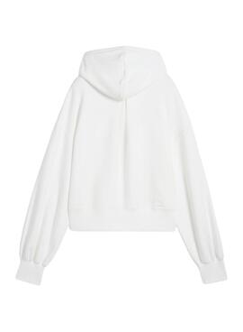 Sweatshirt Puma Wardrobe in Weiß für Frauen