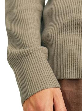 Jack und Jones Perfect beige Jersey für Männer