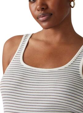  T-Shirt  Levis Essential Rib Streifen  für Frauen.