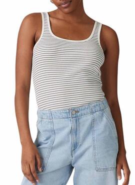  T-Shirt  Levis Essential Rib Streifen  für Frauen.