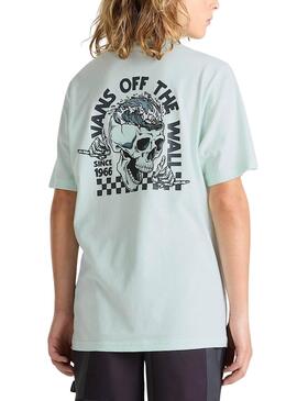 T-shirt Vans Headwaves türkis für Jungen