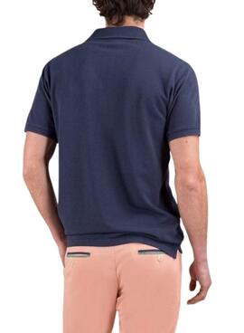 Polo El Ganso Dyed Marineblau für Männer