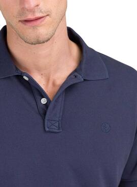 Polo El Ganso Dyed Marineblau für Männer