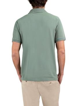 Polo El Ganso gefärbt grün für Herren