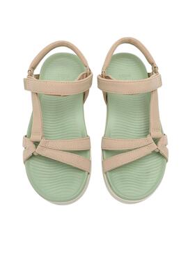 Sandalen Walkin Pitas Claire beige für Damen