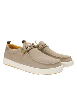 Schuhe Walkin Pitas Wallabi Biarritz beige für Herren.