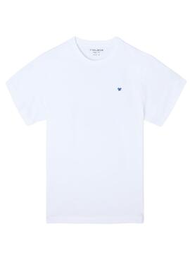 T-shirt Silbon Lettering weiß für Männer