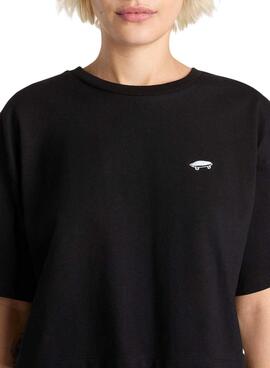 T-Shirt Vans Salton Schwarz für Frauen