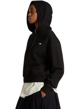 Sweatshirt Vans Salton in Schwarz für Frauen.