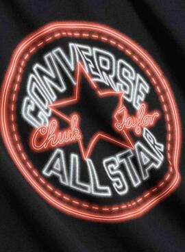 T-Shirt Converse Neon Sig schwarz für Männer