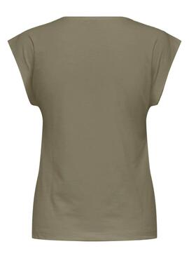 T-shirt Only Delia  grün für Frauen