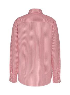 Hemd Tommy Jeans Popeline Streifen für Männer