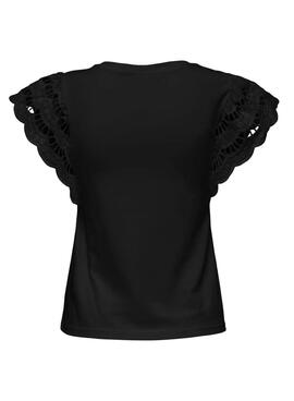 T-shirt Only Macy schwarz für Frauen
