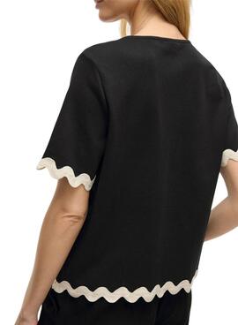 Top Vila Calisa schwarz für Frauen
