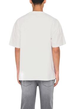 T-Shirt Only and Sons King Loose in Weiß für Männer