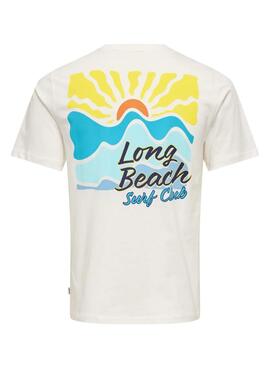 T-shirt Only and Sons Magnus Longbeach für Männer.