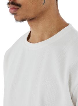 T-Shirt Project X Paris aus weißem Strick für Männer.