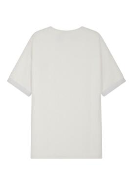 T-Shirt Project X Paris aus weißem Strick für Männer.