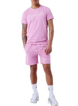 Bermudas Project X Paris Jogging rosa für Herren