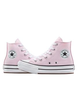  Sneakers Converse Chuck Taylor All Star Lift Platform in Rosa für Mädchen und Jungen.