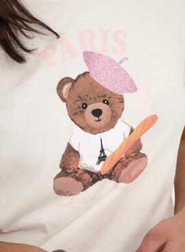 T-shirt Only Rosa Paris für Damen