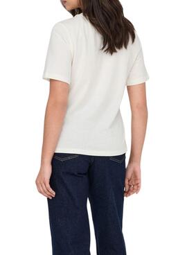 T-shirt Only Pink New York für Damen.