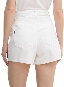 Kurzer Pepe Jeans Skort in Weiß für Damen