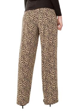 Hose Vila Nerea braun für Damen
