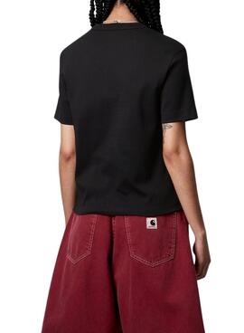 Damen T-Shirt Carhartt Luca in Schwarz