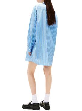 Tommy Jeans Oversized Kleid in Blau für Damen