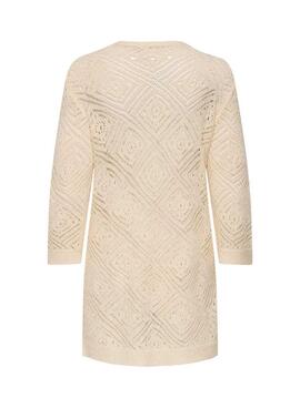 Jacke Only Wisty beige für Damen