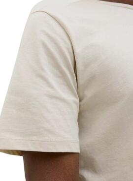 T-shirt Jack und Jones Jaxon beige für Herren