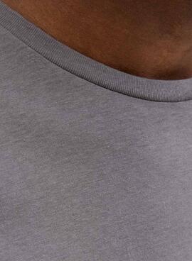 T-Shirt Jack and Jones Jaxon in Grau für Herren