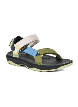 Sandalen Teva Hurricane Grün für Jungen und Mädchen.